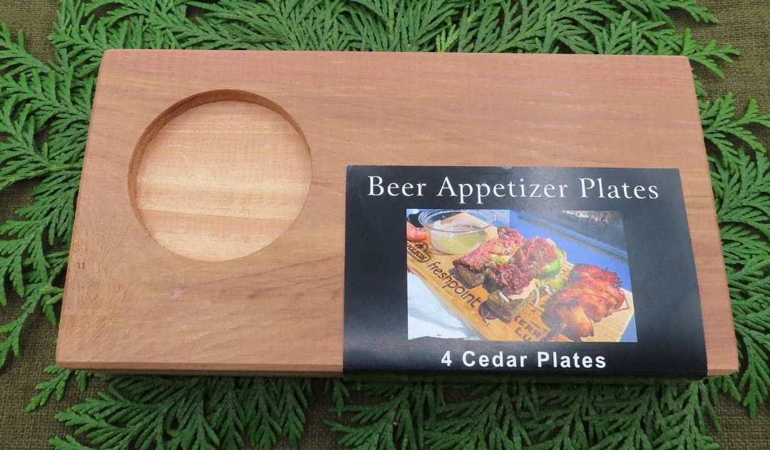 Cedar Appetizer Trays